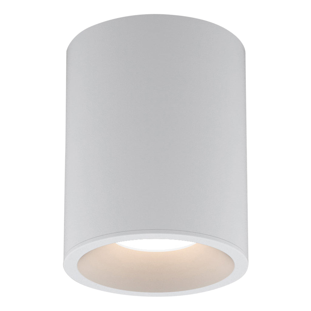 Astro Kos Round 100 Outdoor Downlight in Textured White IP65