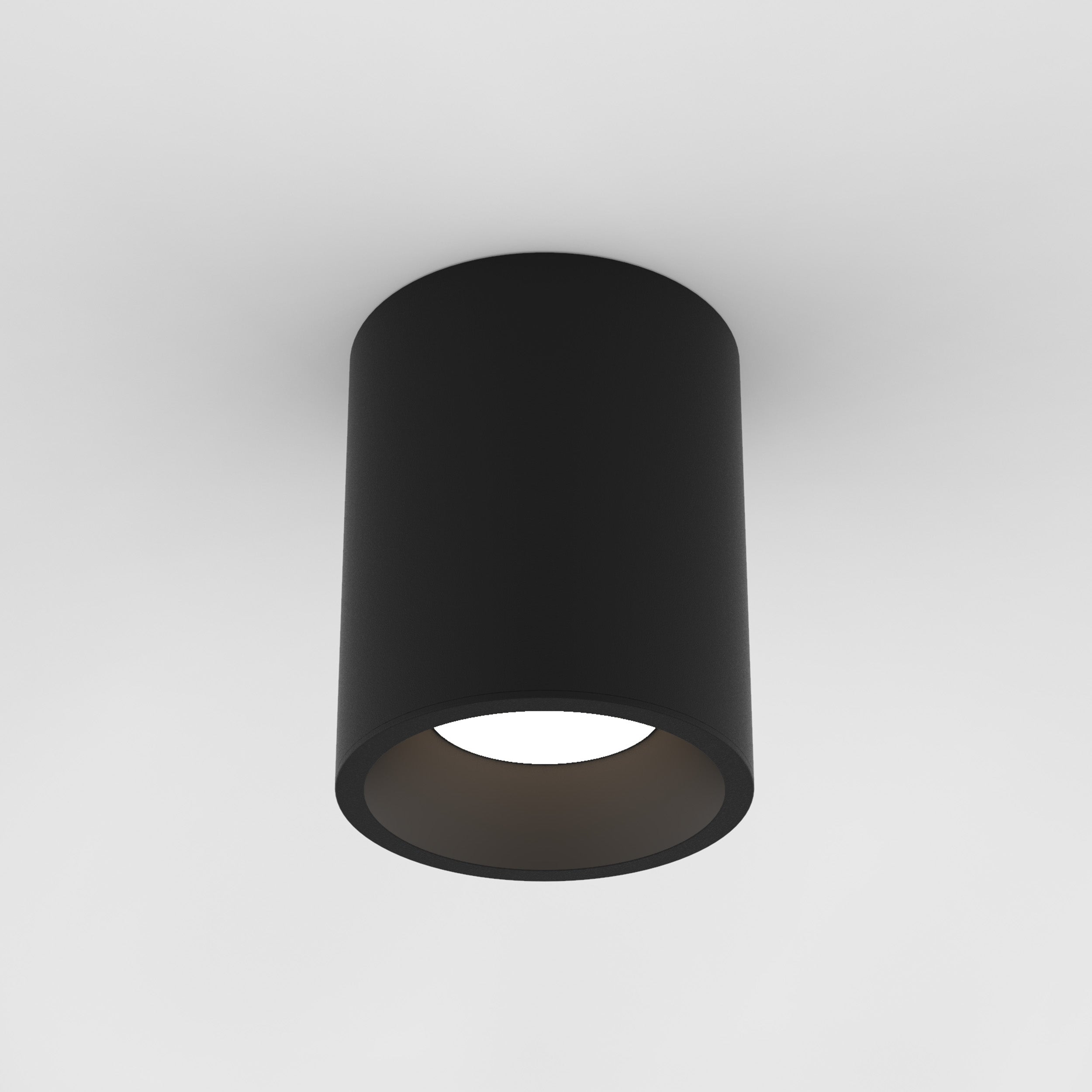 Astro Kos Round 140 Outdoor Downlight in Textured Black IP65