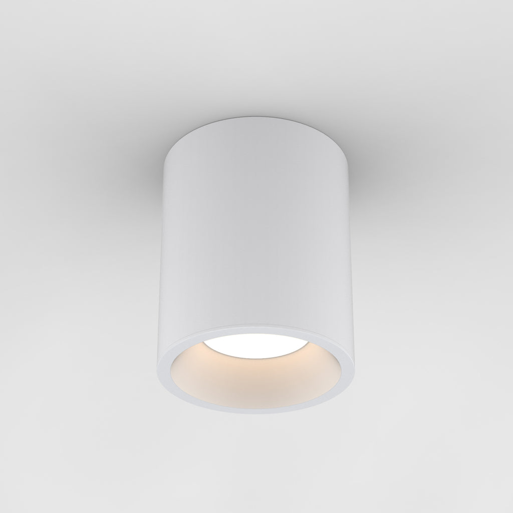 Astro Kos Round 140 Outdoor Downlight in Textured White IP65