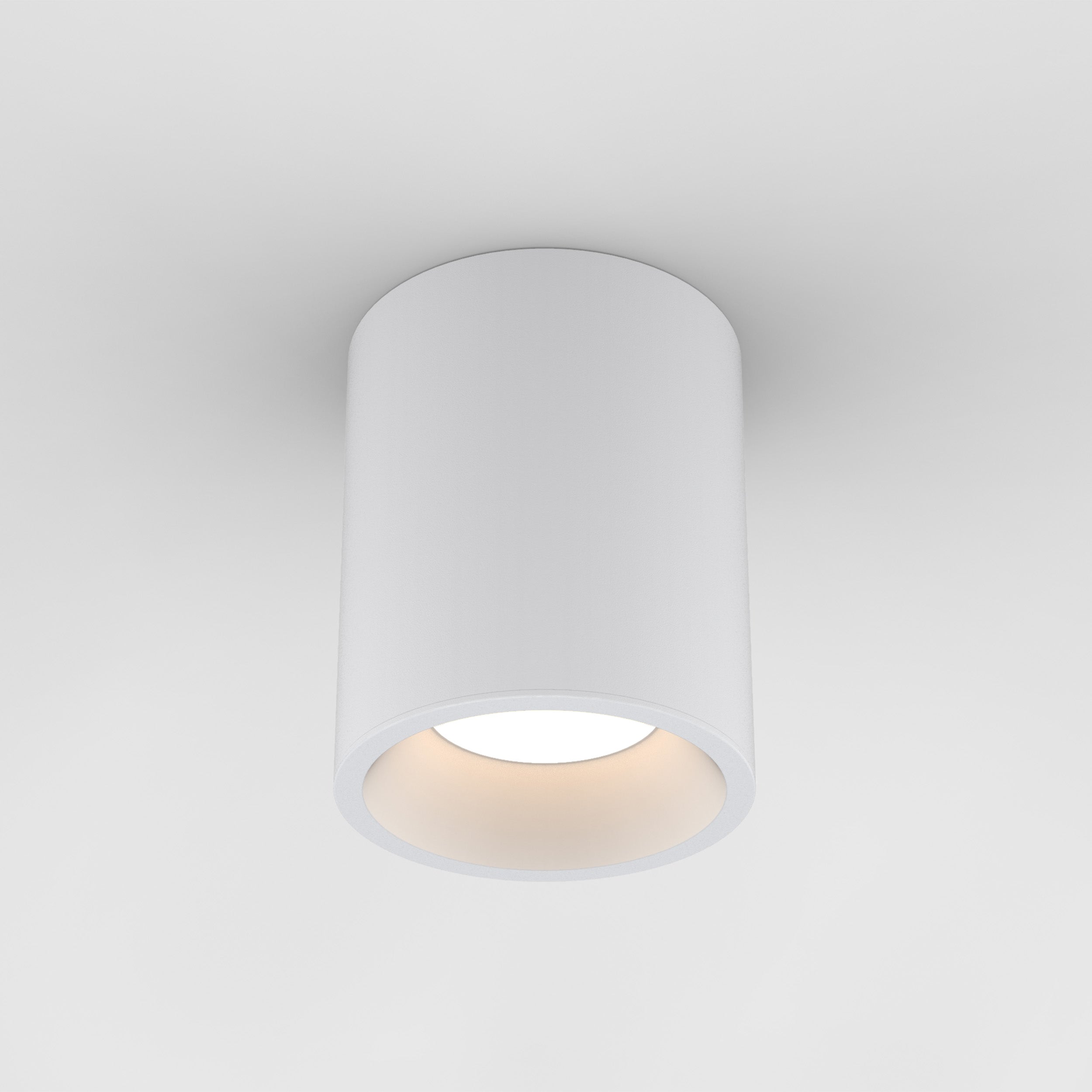 Astro Kos Round 140 Outdoor Downlight in Textured White IP65