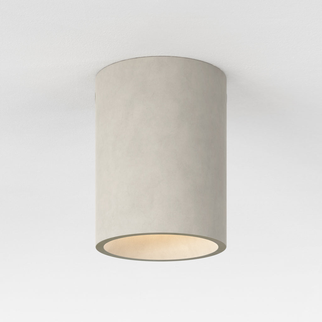 Astro Kos Round Coastal Downlight in Matt Concrete