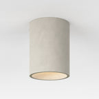 Astro Kos Round Coastal Downlight in Matt Concrete