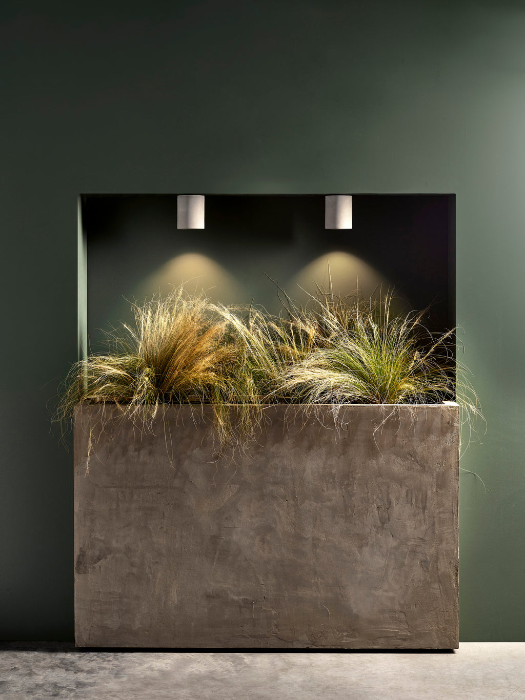 Astro Kos Round Coastal Downlight in Matt Concrete