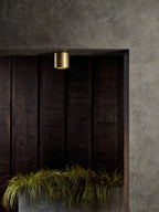 Astro Kos Round Downlight in Solid Brass