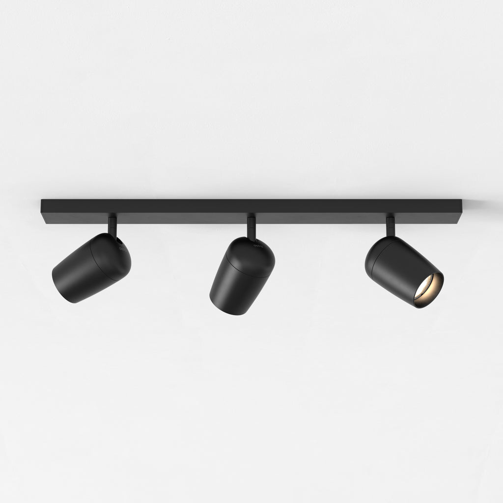 Astro Koto 3 Light Bar Spotlight in Matt Black
