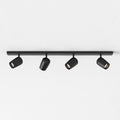 Astro Koto 4 Light Spotlight in Matt Black