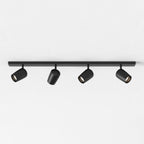 Astro Koto 4 Light Spotlight in Matt Black