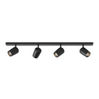 Astro Koto 4 Light Spotlight in Matt Black