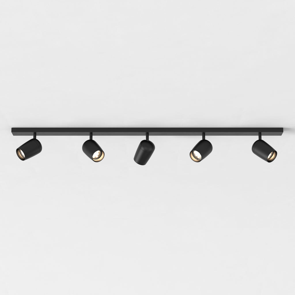 Astro Koto 5 Bar Spotlight in Matt Black