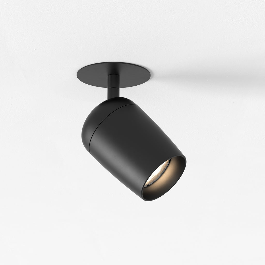 Astro Koto Recessed Spotlight in Matt Black
