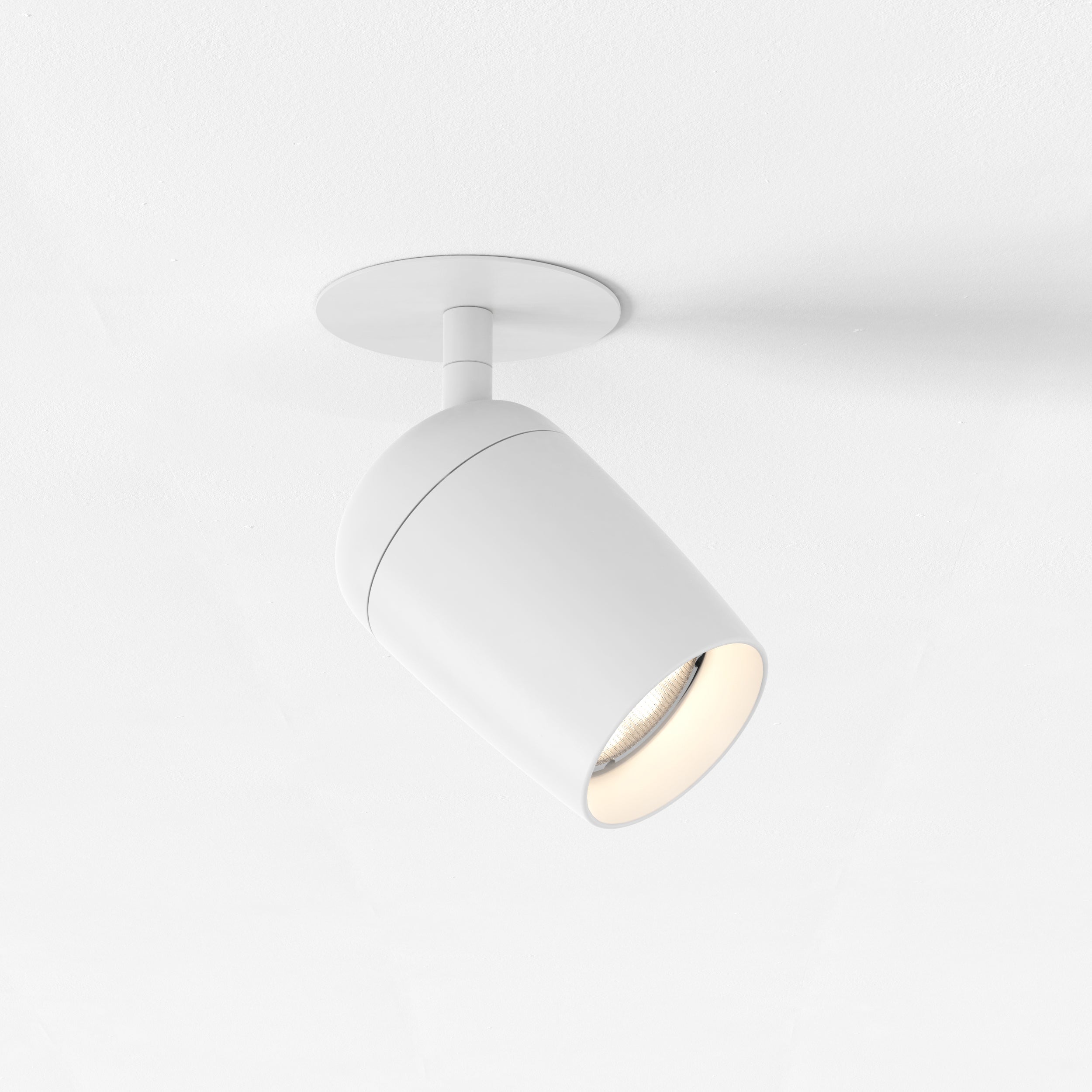 Astro Koto Recessed Spotlight in Matt White