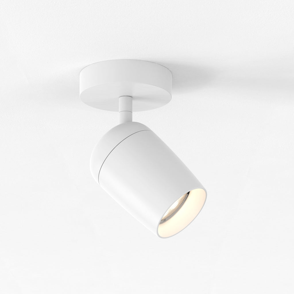 Astro Koto Single Spotlight in Matt White