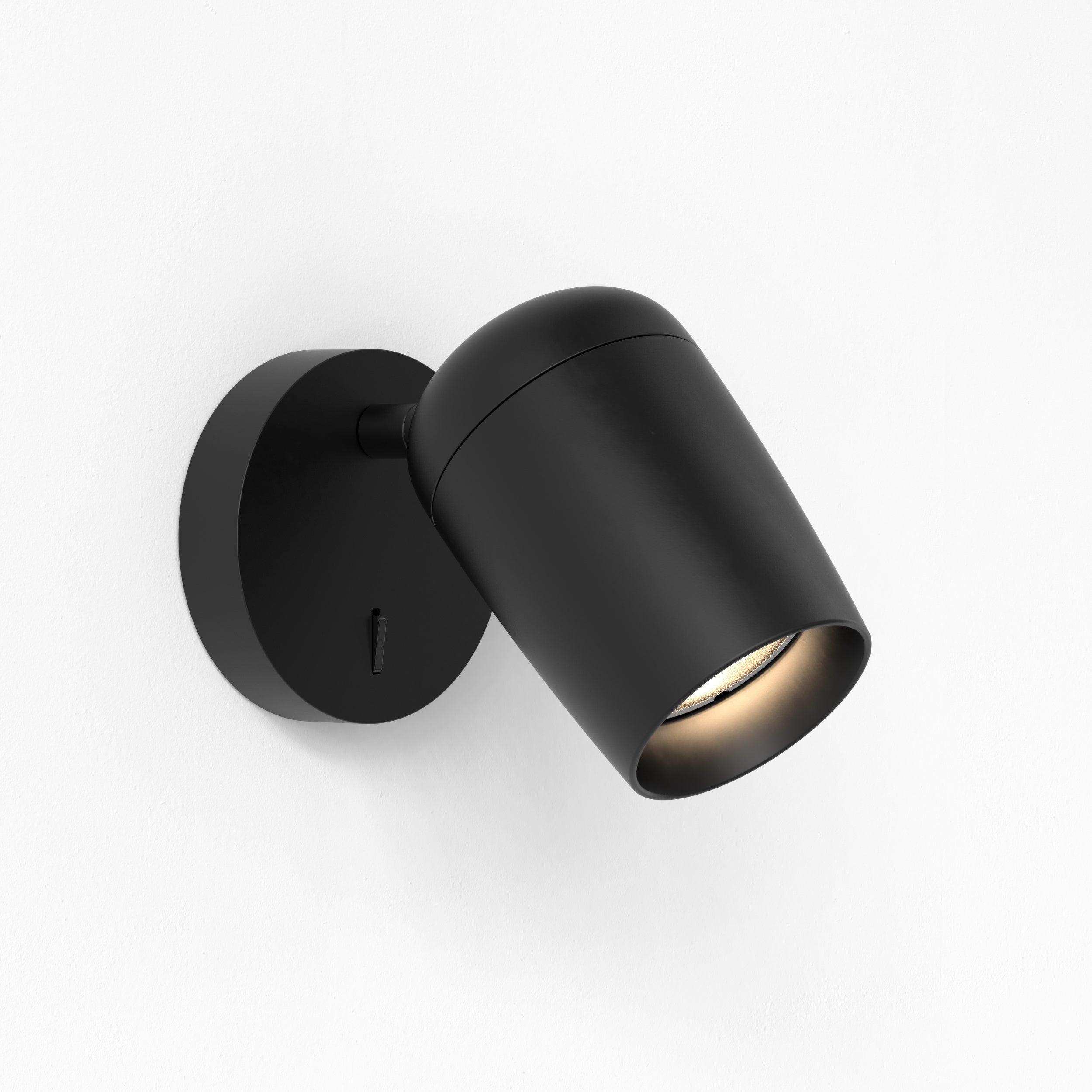 Astro Koto Switched Reading Light in Matt Black