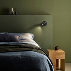 Astro Koto Switched Reading Light in Matt Black