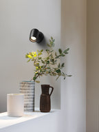 Astro Koto Switched Reading Light in Matt Black