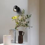 Astro Koto Switched Reading Light in Matt Black