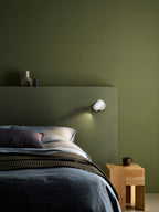Astro Koto Switched Reading Light in Matt White