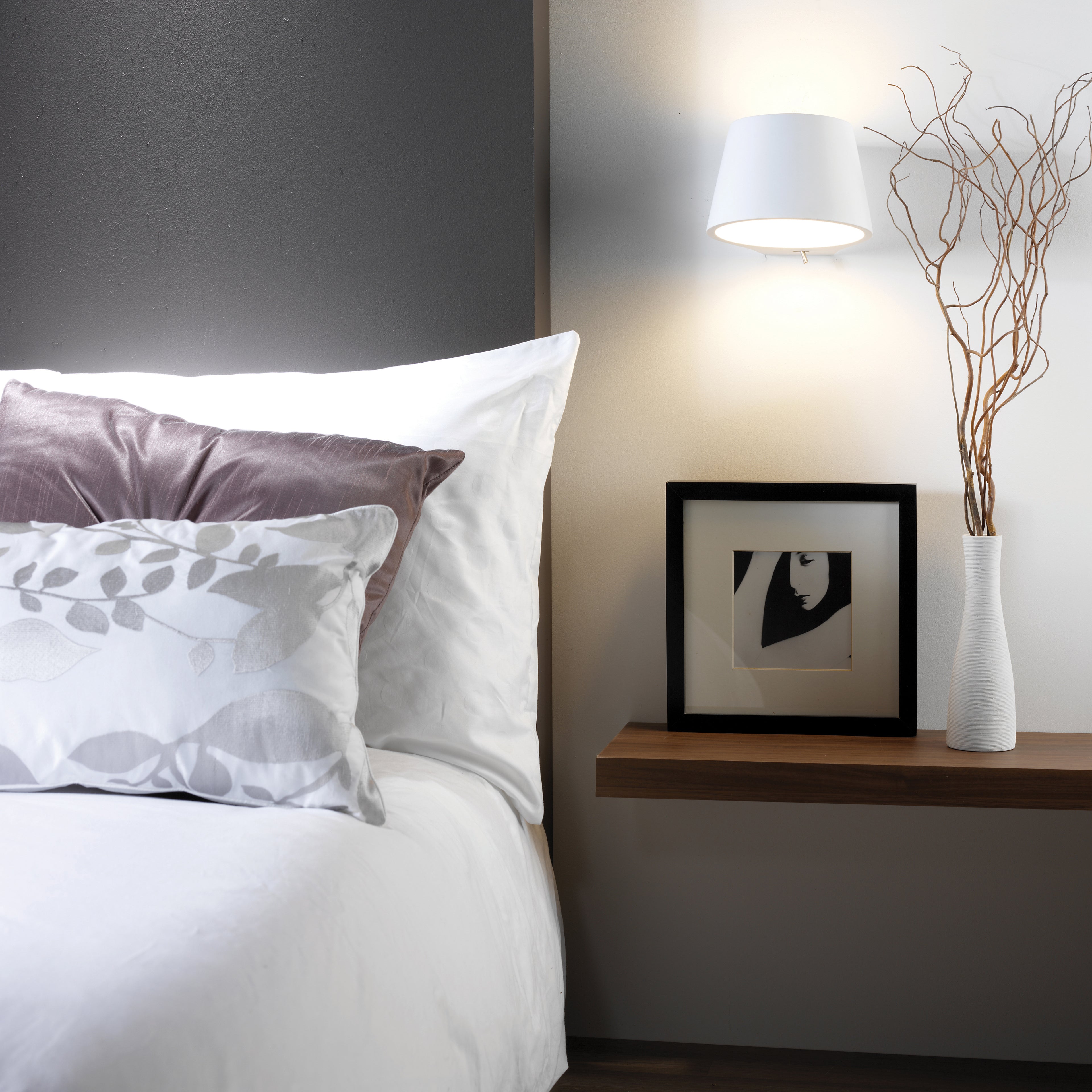 Astro Koza Wall Light in Plaster