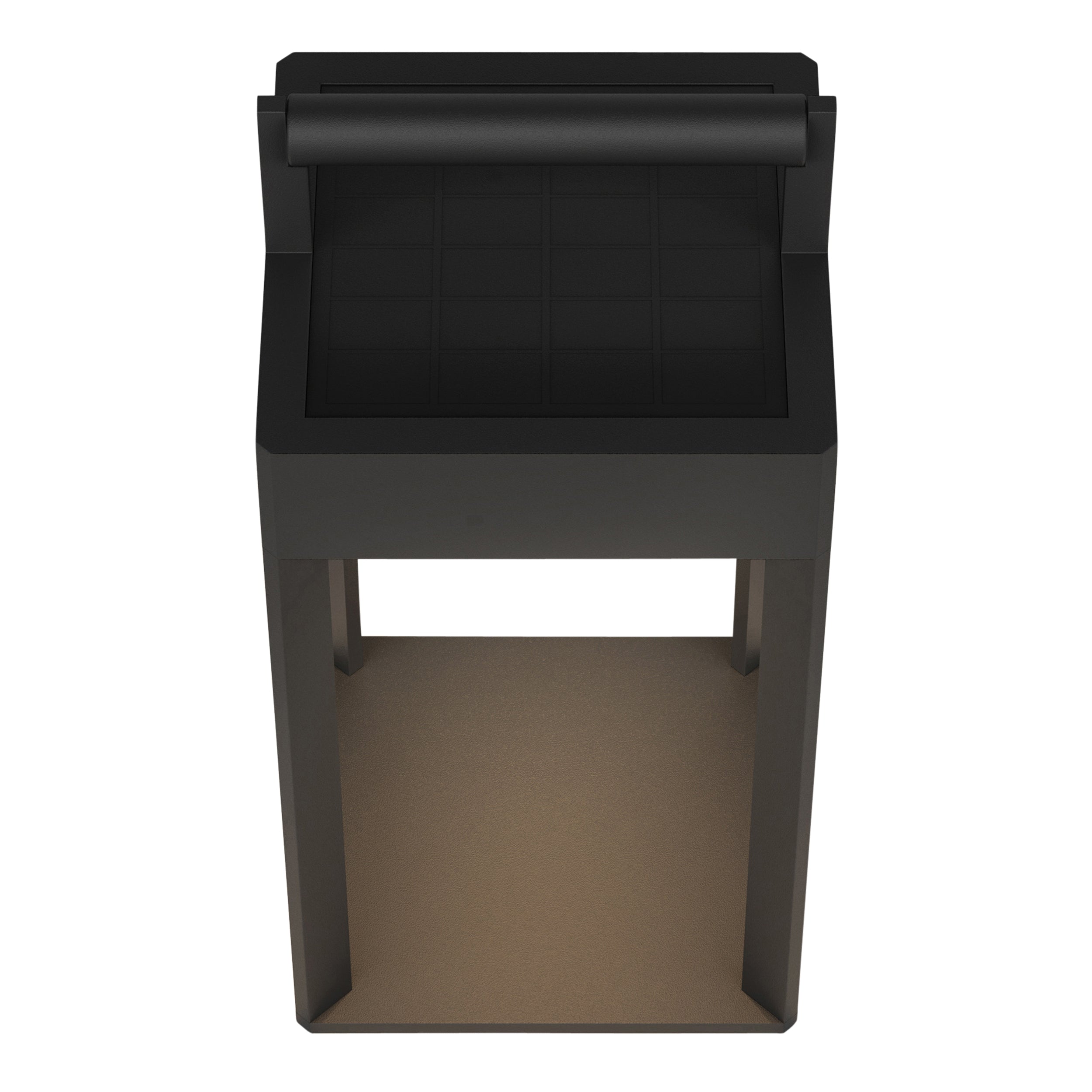 Astro Kuro 250 Solar Powered Outdoor Floor Lamp in Textured Black