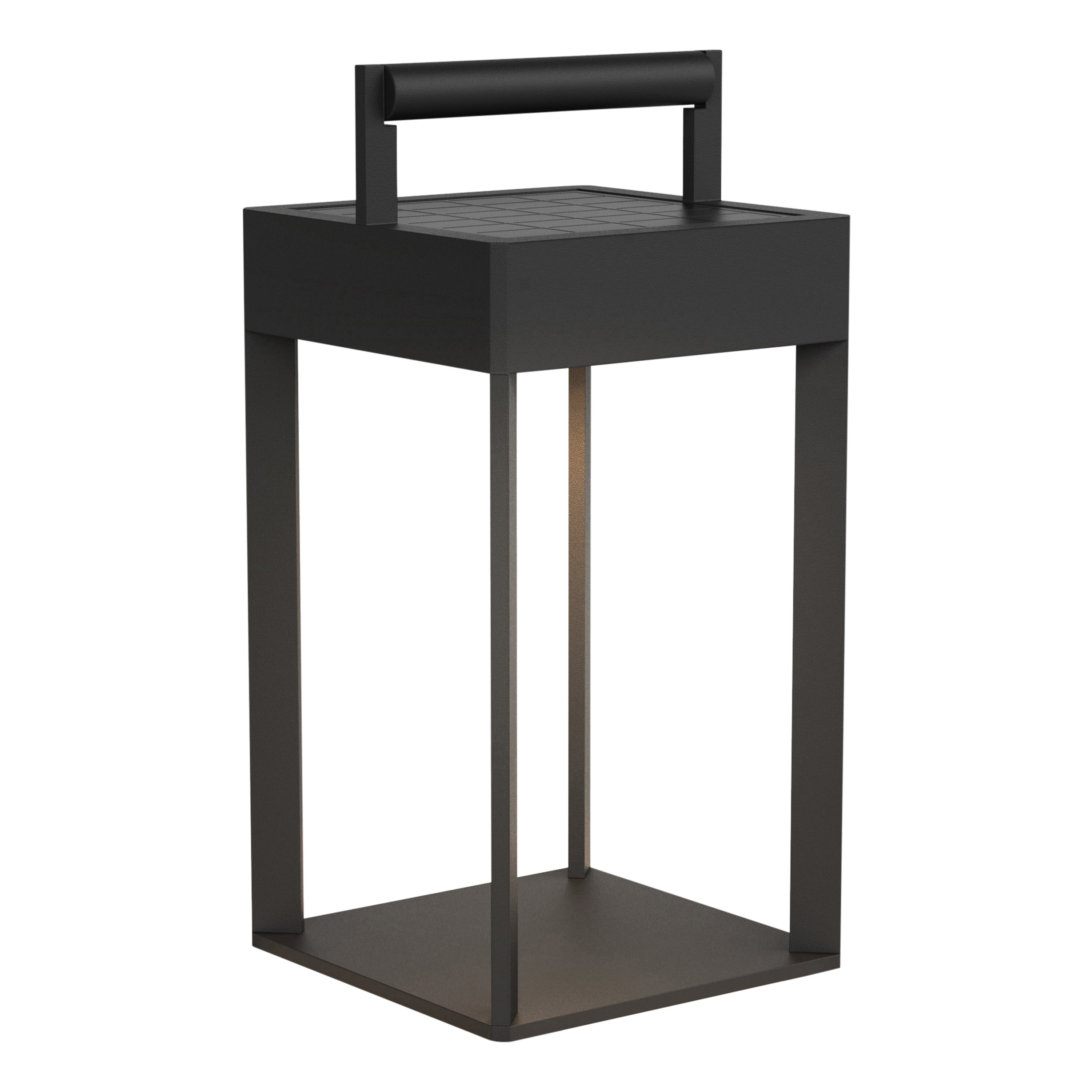 Astro Kuro 250 Solar Powered Outdoor Floor Lamp in Textured Black