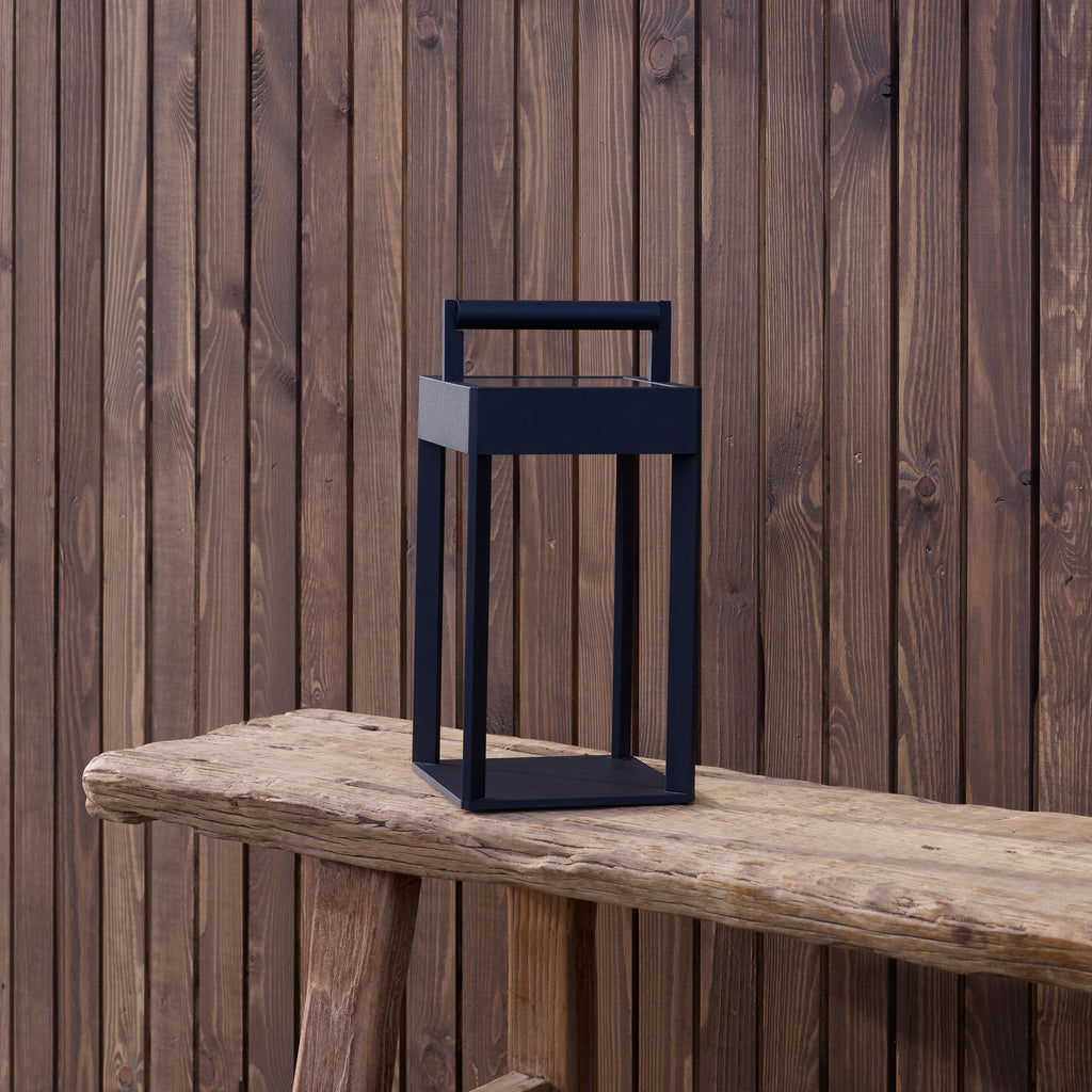 Astro Kuro 250 Solar Powered Outdoor Floor Lamp in Textured Black