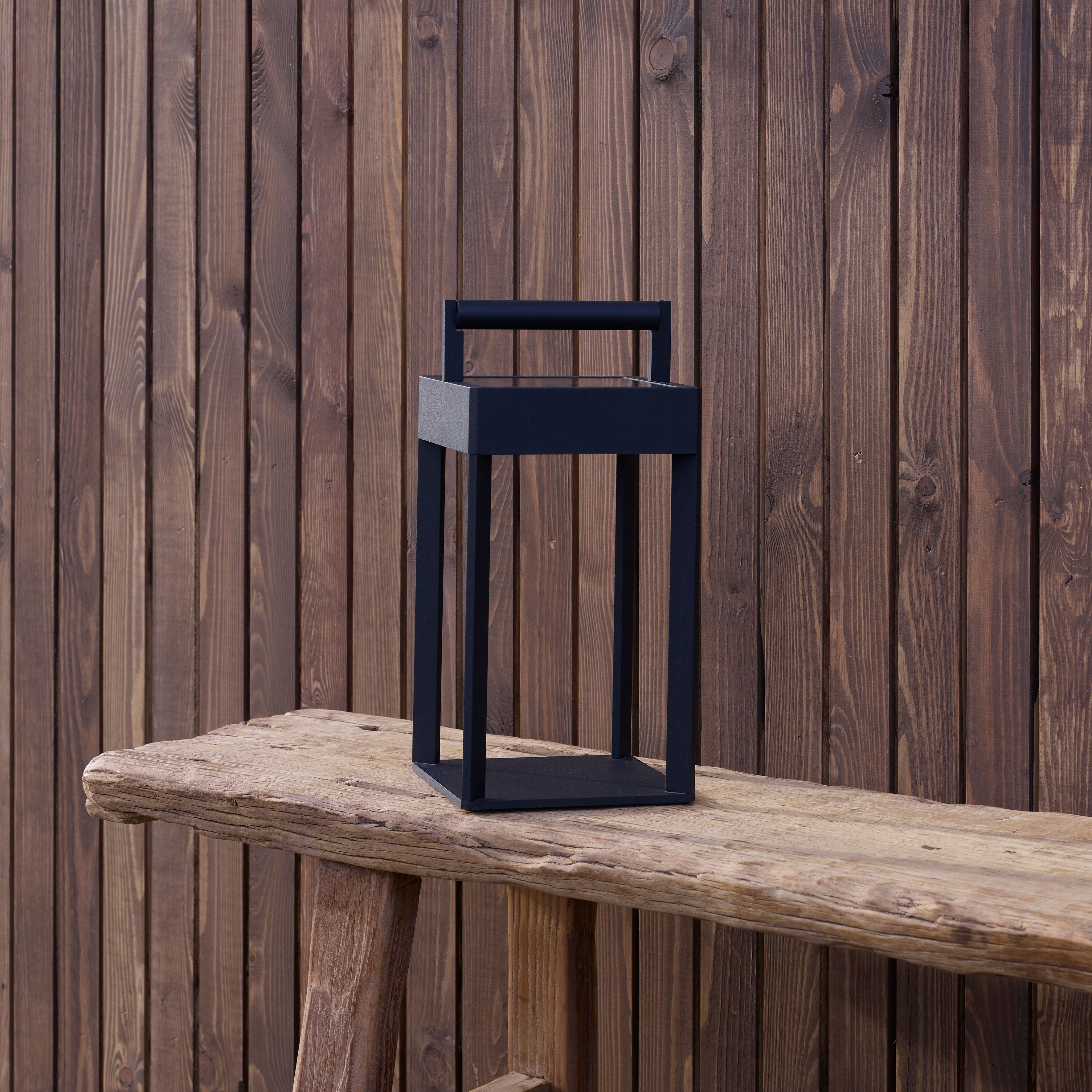 Astro Kuro 250 Solar Powered Outdoor Floor Lamp in Textured Black