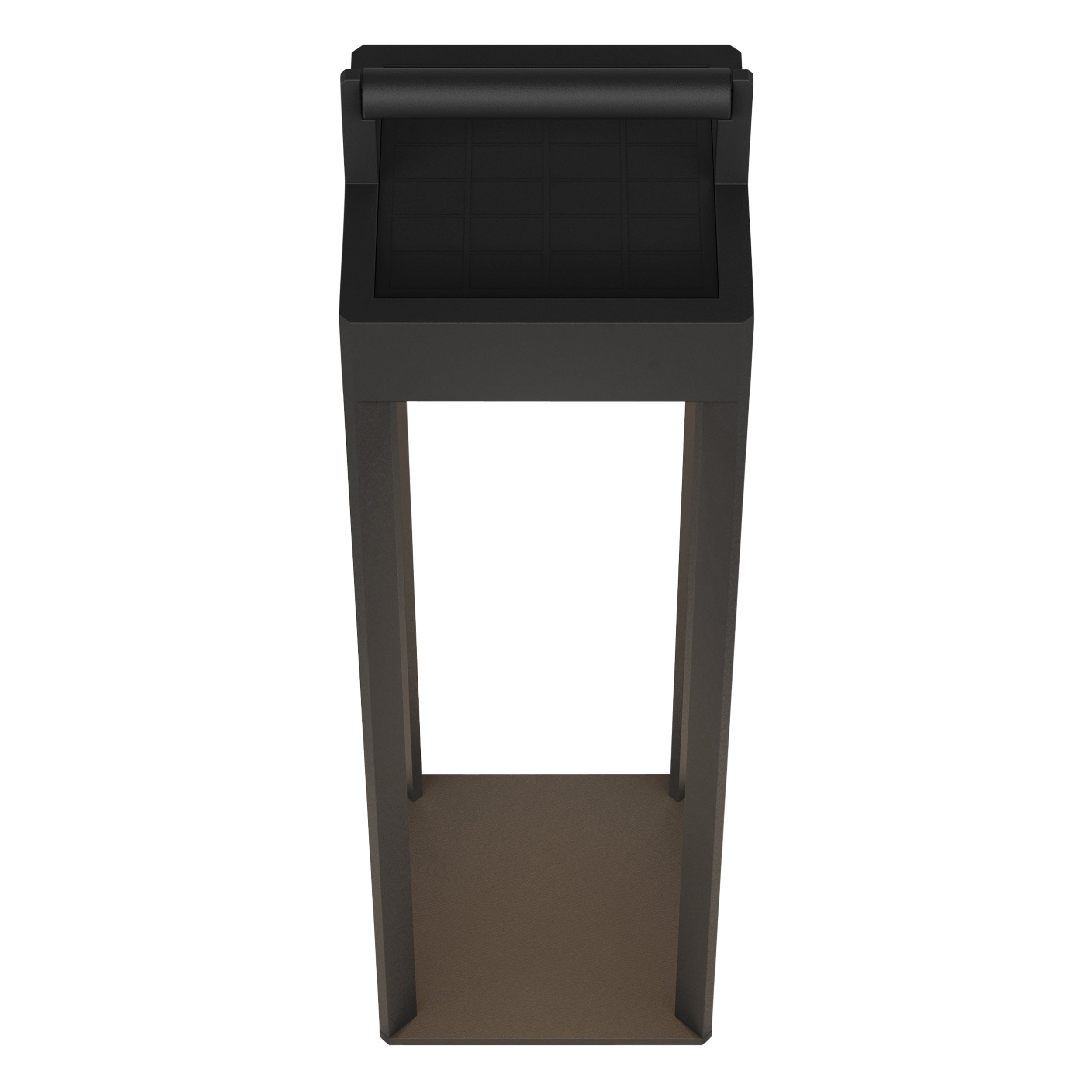 Astro Kuro 450 Solar Powered Outdoor Floor Lamp in Textured Black