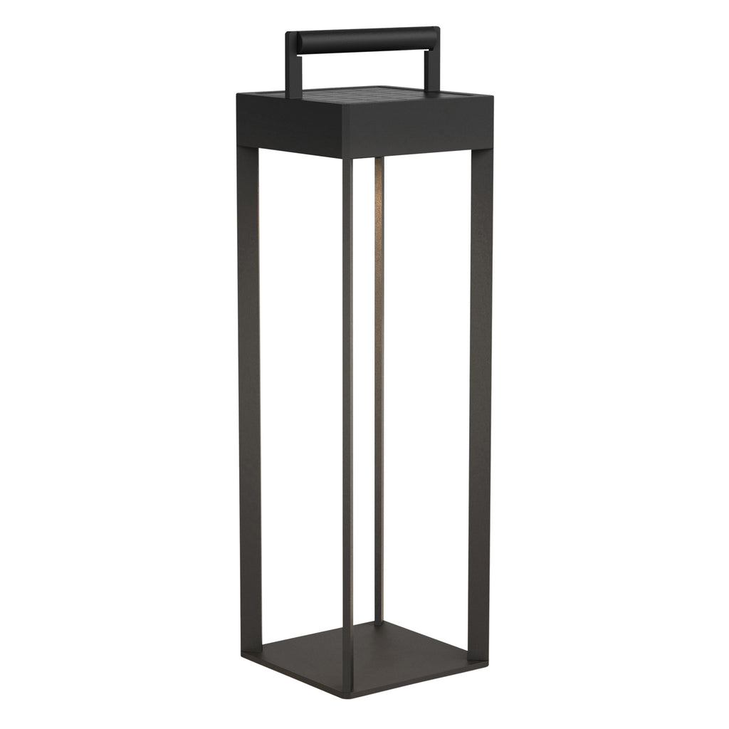 Astro Kuro 450 Solar Powered Outdoor Floor Lamp in Textured Black