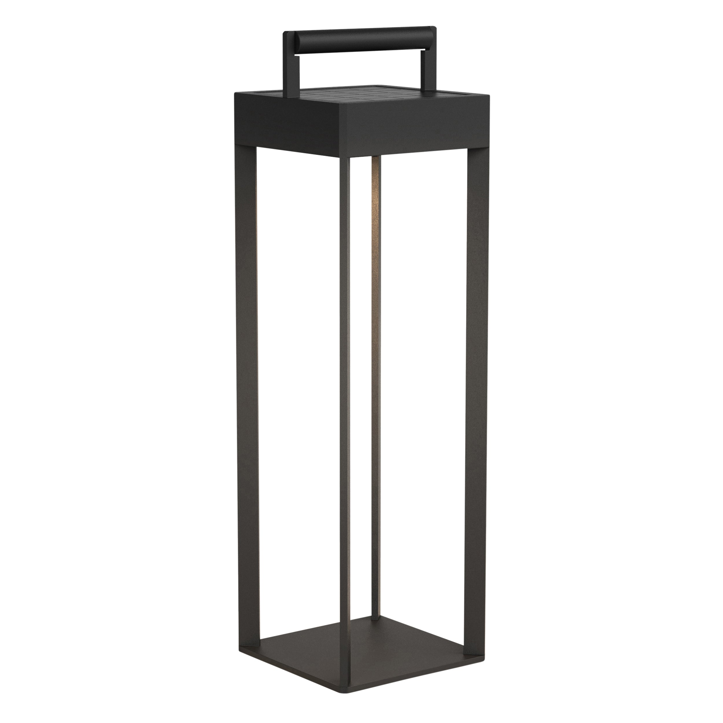 Astro Kuro 450 Solar Powered Outdoor Floor Lamp in Textured Black