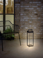 Astro Kuro 450 Solar Powered Outdoor Floor Lamp in Textured Black