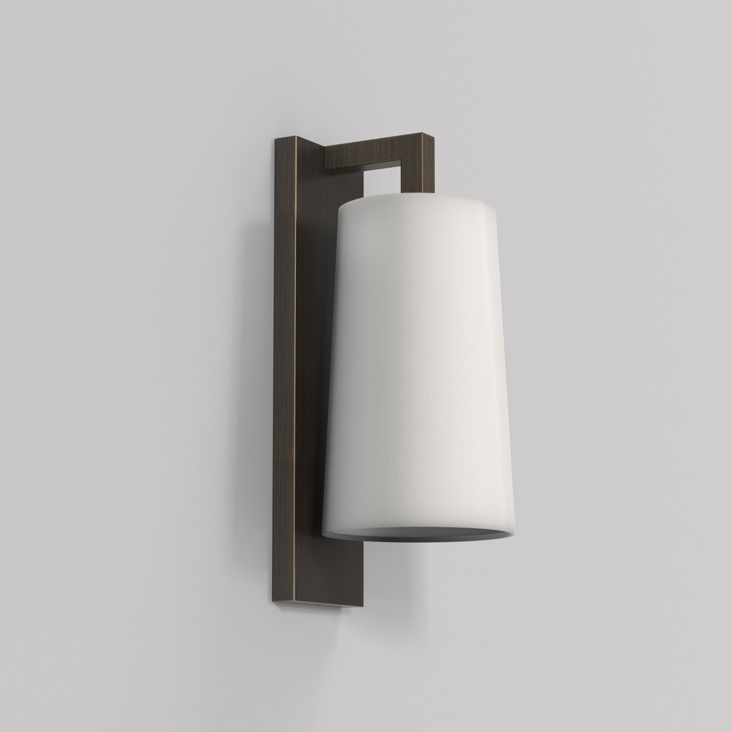 Astro Lago 280 Bathroom Wall Light in Bronze
