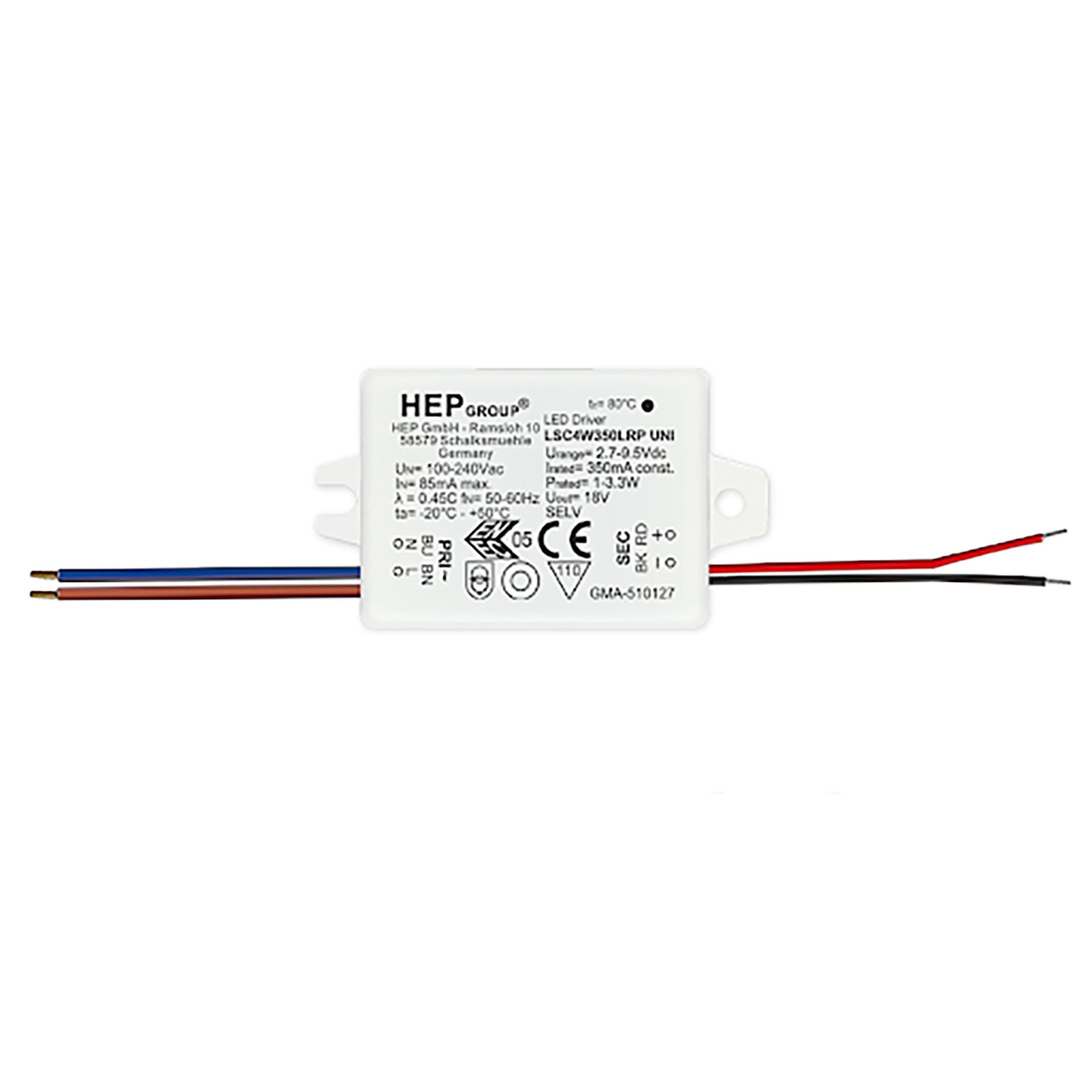 Astro LED Driver CC 350mA 1-3.3W Light Driver