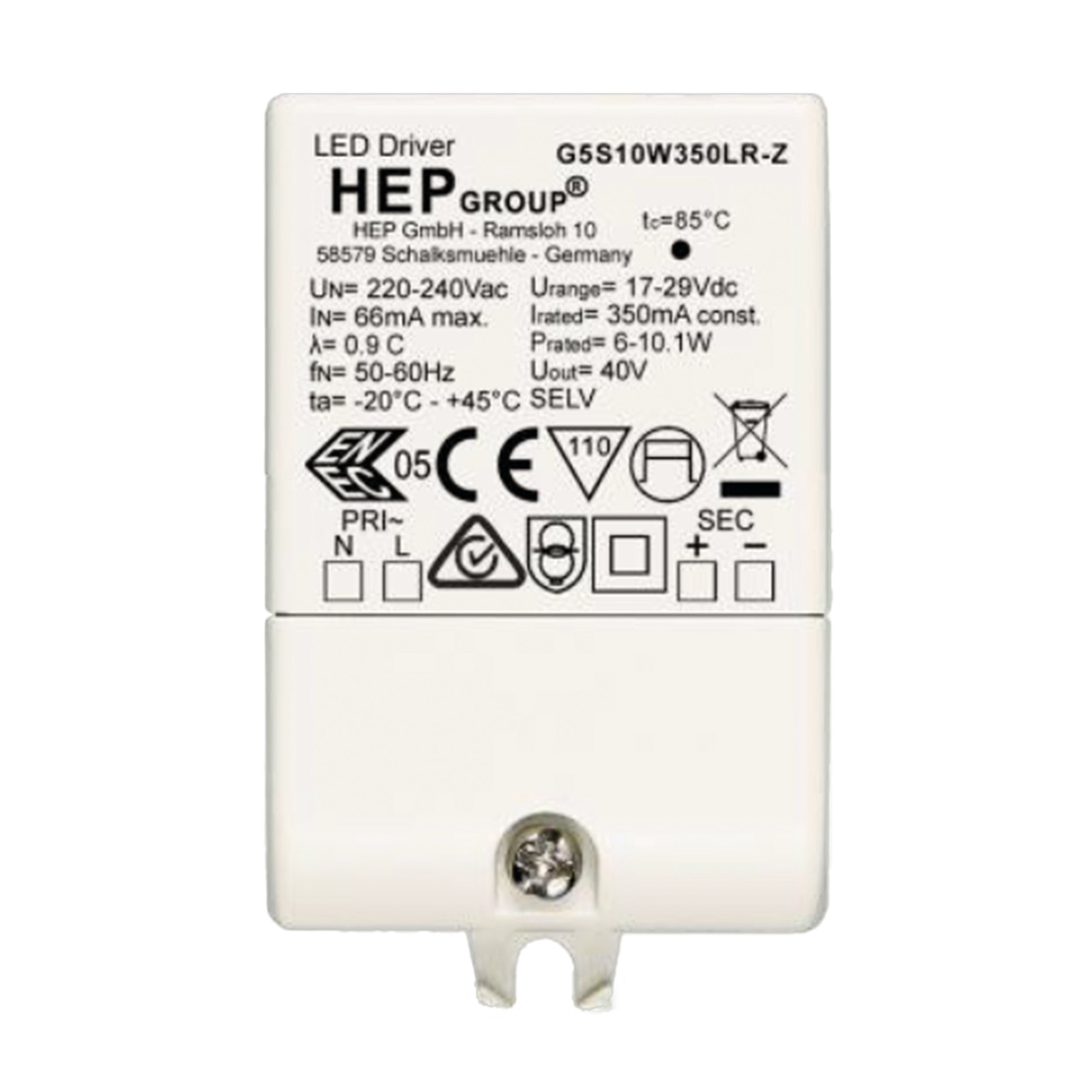 Astro LED Driver CC 350mA 6-10.1W Light Driver