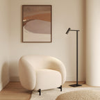 Astro Leda Floor Lamp in Matt Black