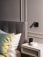 Astro Leda Reading Light in Matt Black