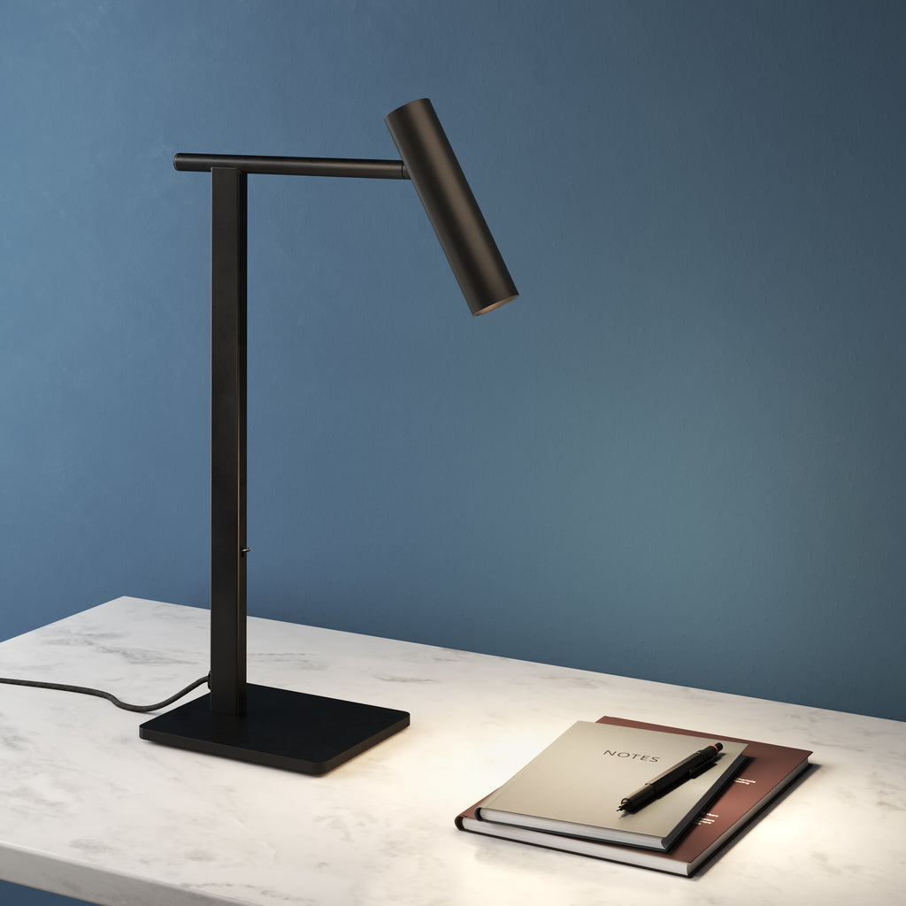 Astro Leda Round Shade in Matt Black