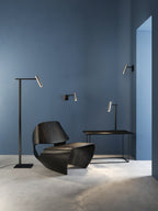 Astro Leda Round Shade in Matt Black