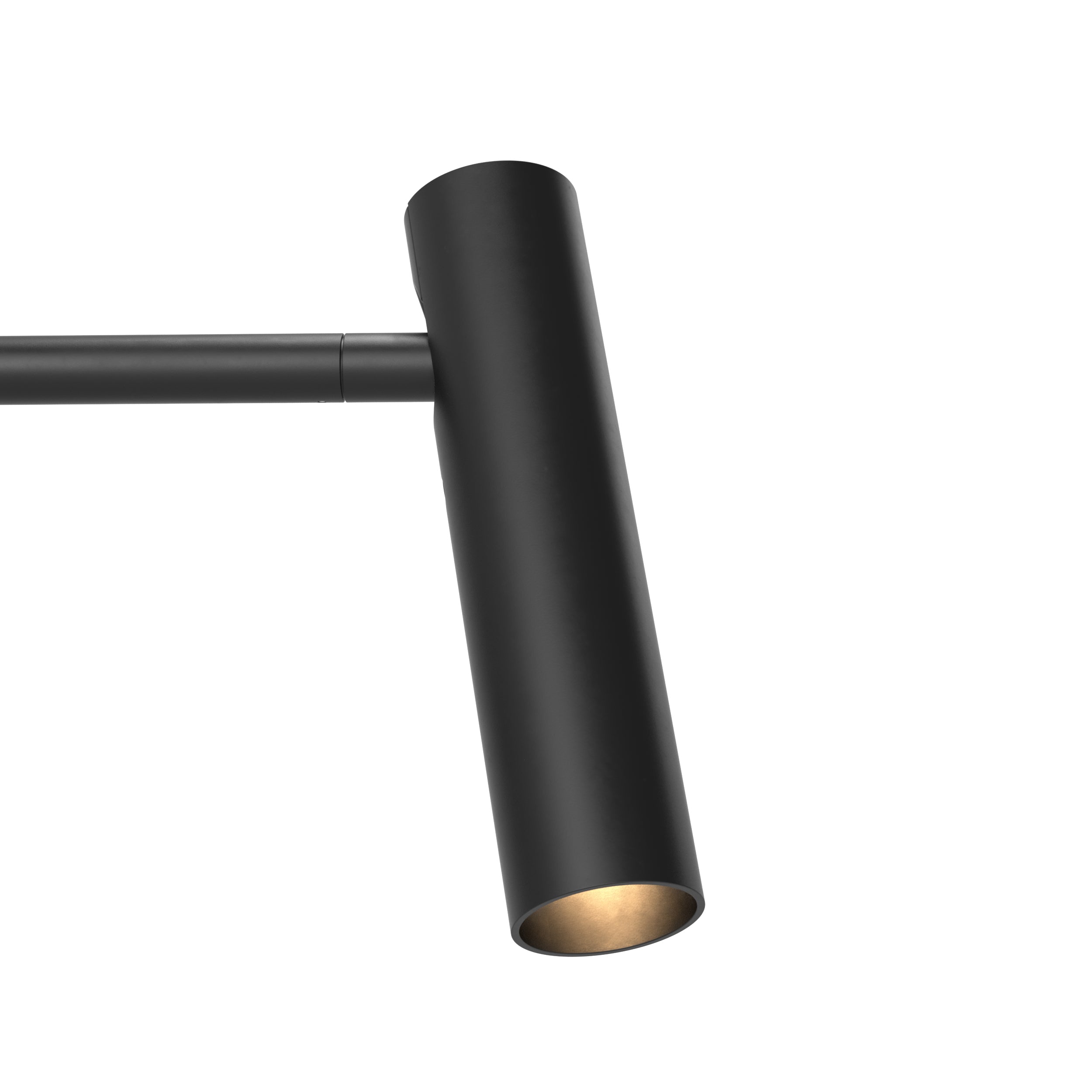 Astro Leda Round Shade in Matt Black