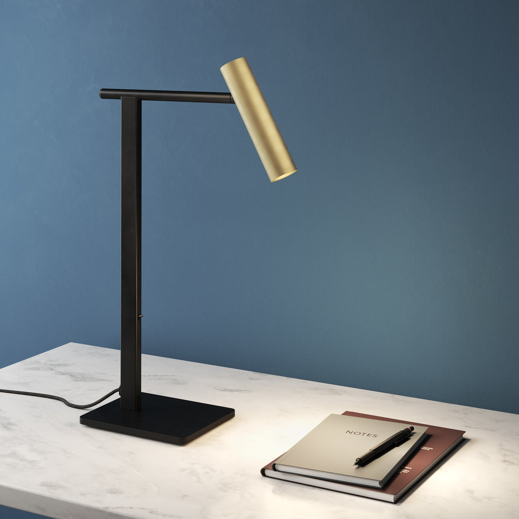 Astro Leda Round Shade in Matt Gold