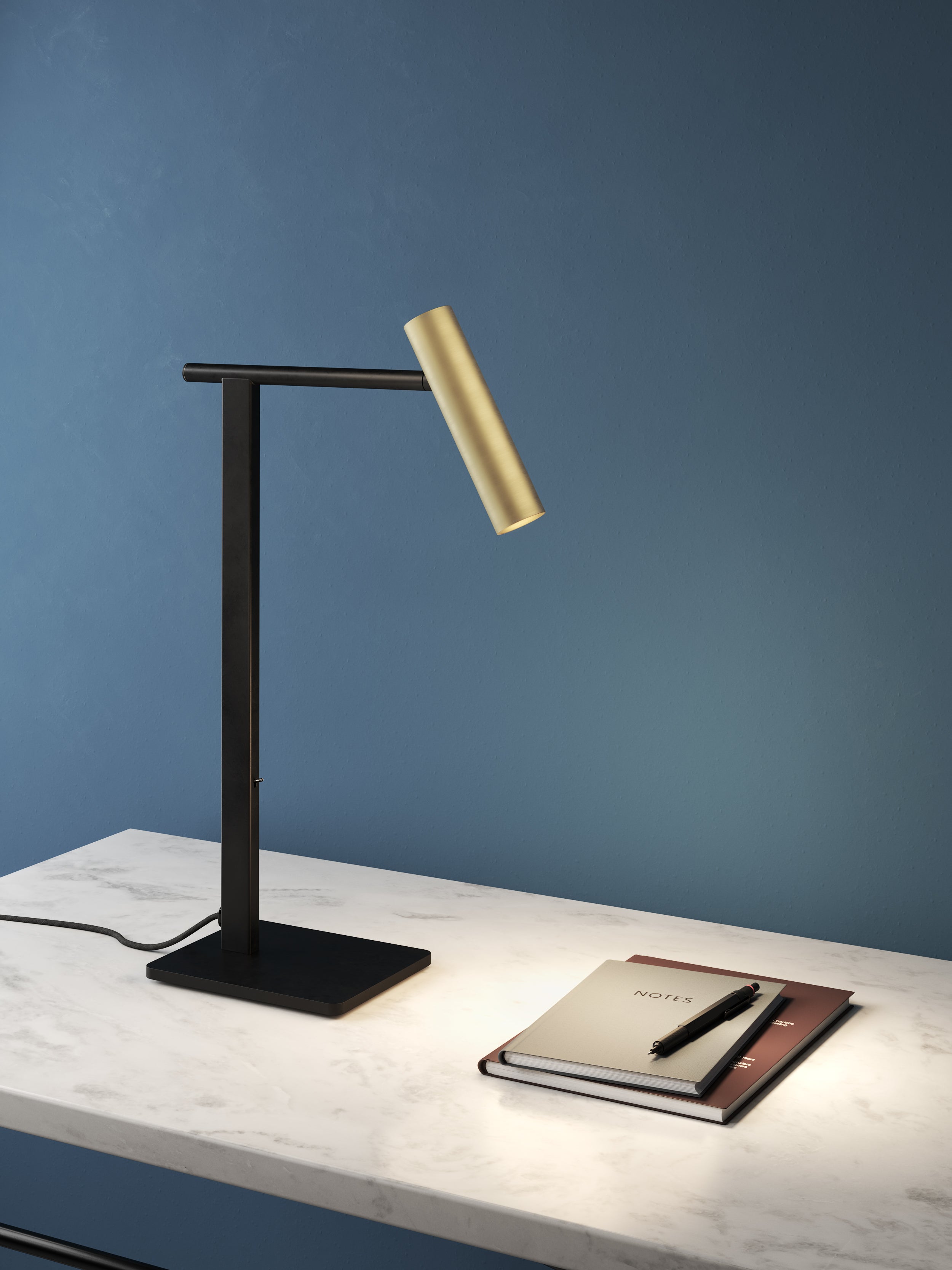 Astro Leda Round Shade in Matt Gold