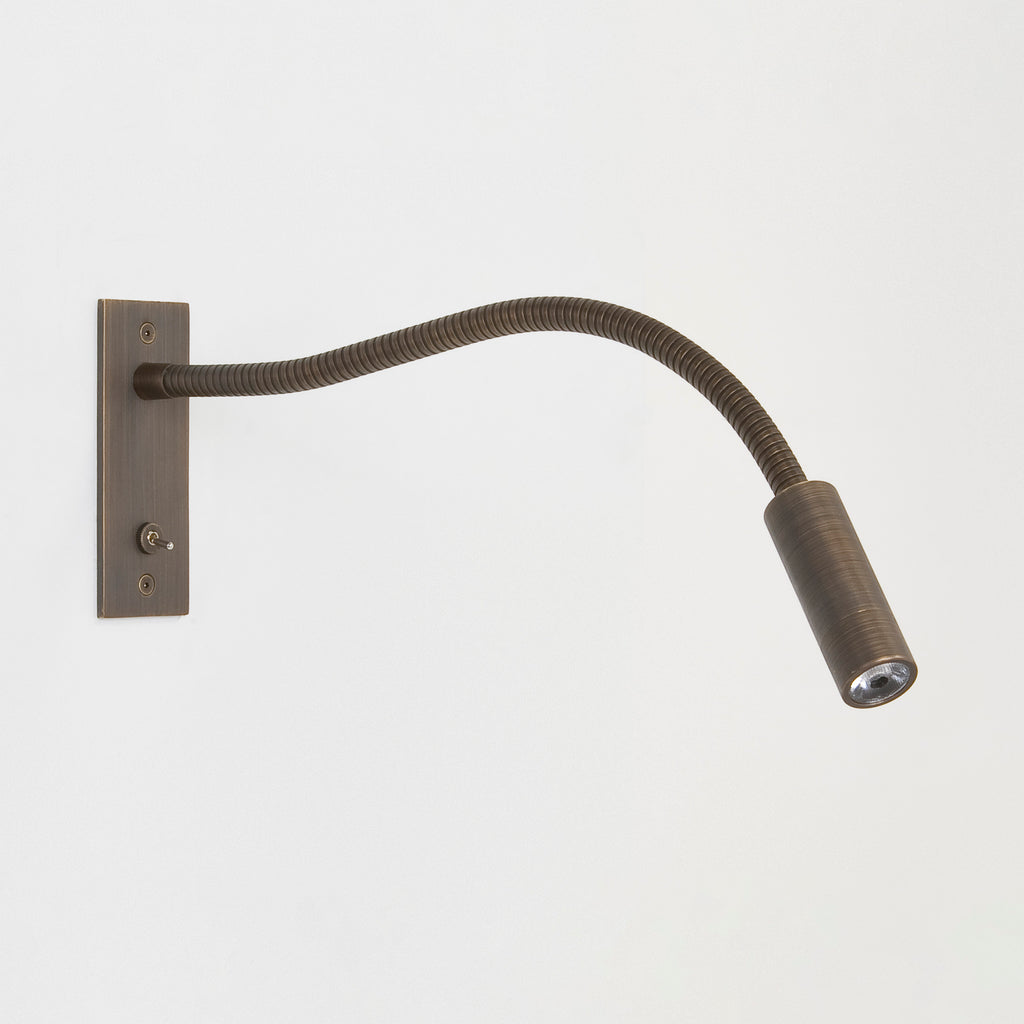 Astro Leo Recessed Switched LED 1 Light Reading Light in Bronze