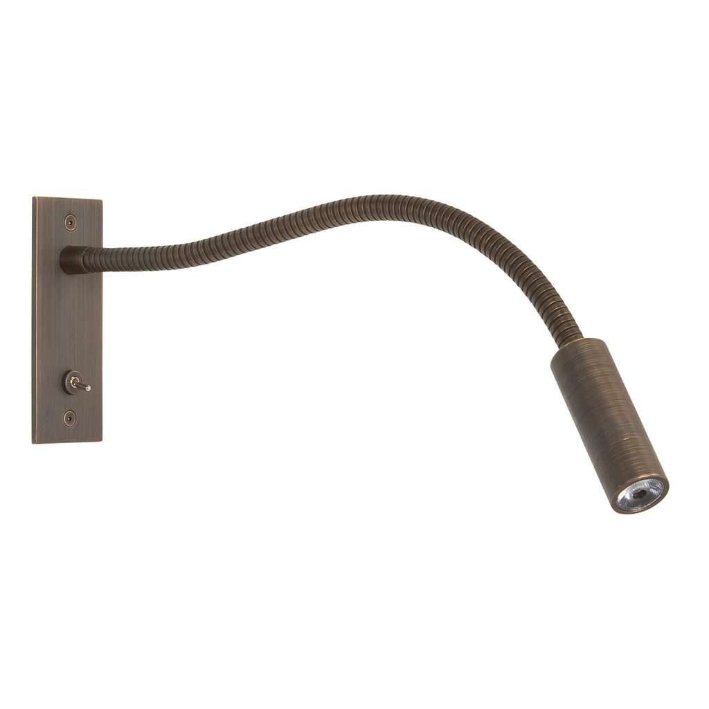 Astro Leo Recessed Switched LED 1 Light Reading Light in Bronze