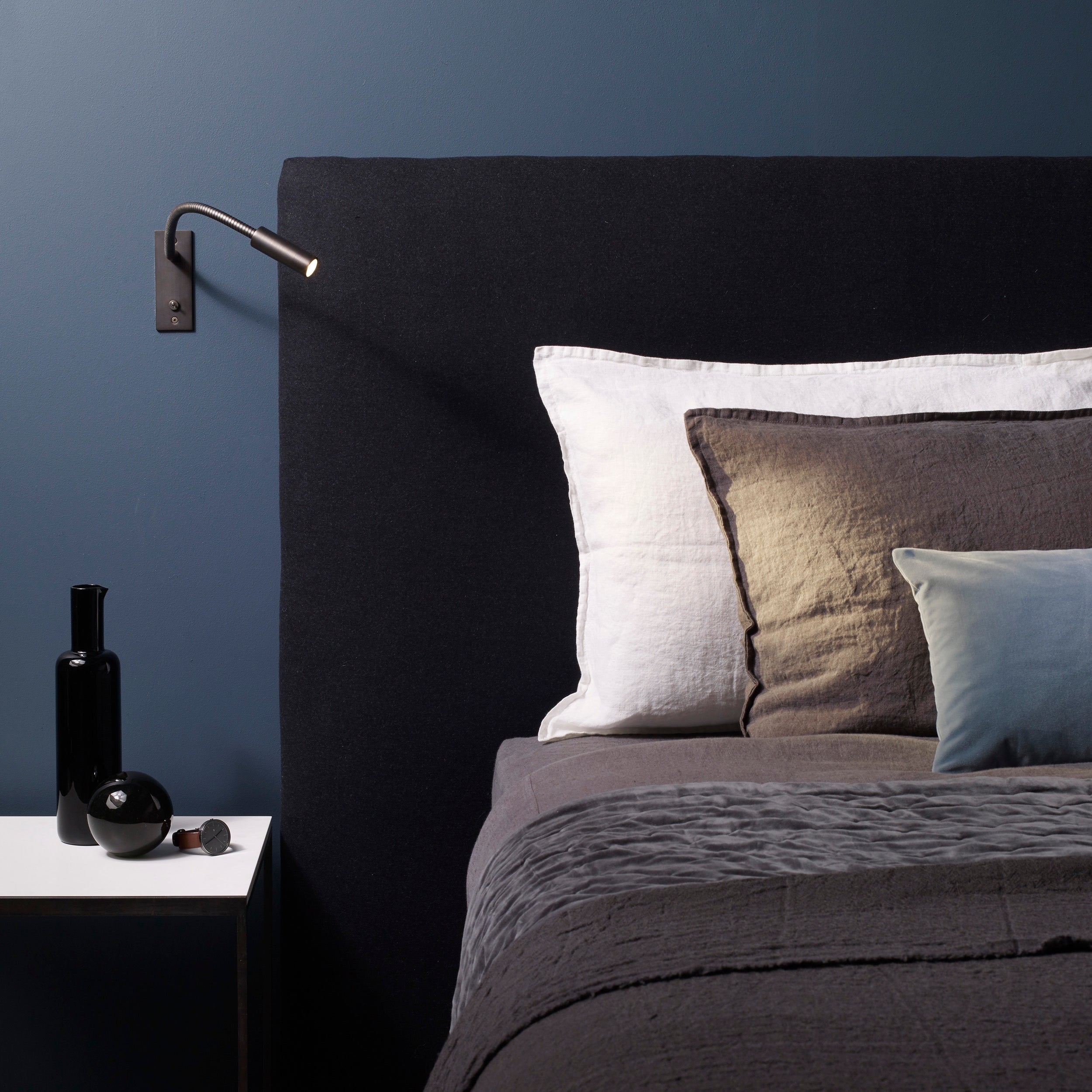 Astro Leo Recessed Switched LED 1 Light Reading Light in Bronze
