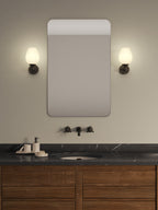 Astro Liberty Bathroom Wall Light in Matt Black