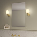 Astro Liberty Bathroom Wall Light in Polished Brass