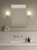 Astro Liberty Bathroom Wall Light in Polished Brass