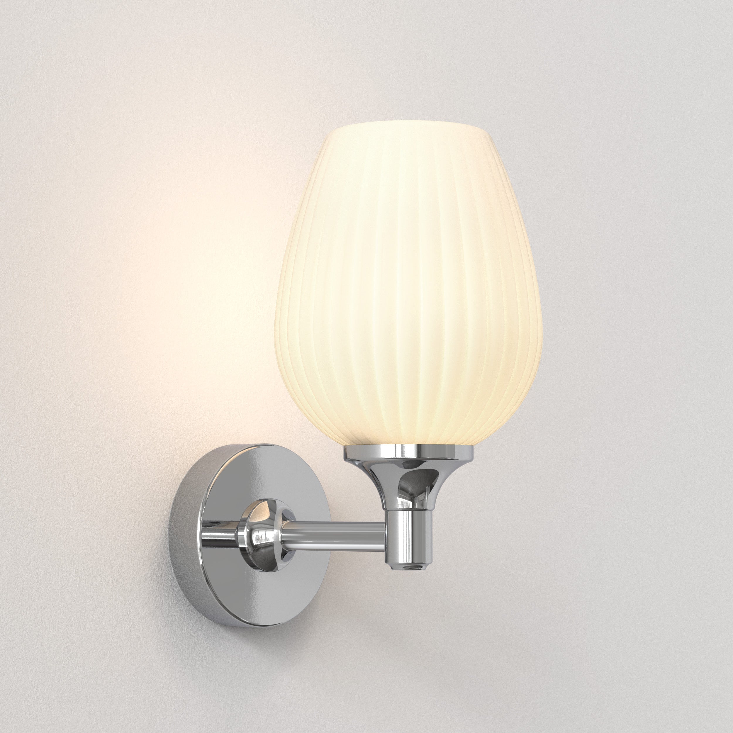 Astro Liberty Bathroom Wall Light in Polished Chrome