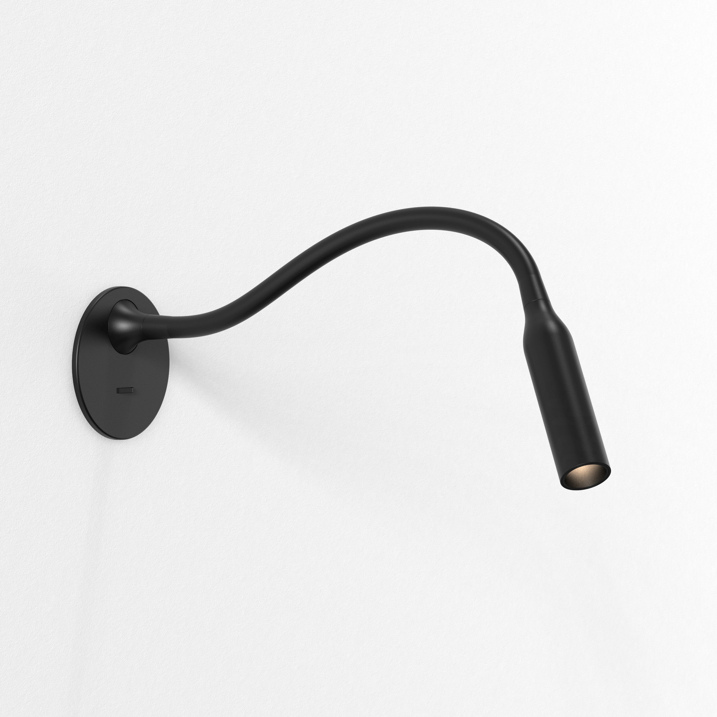 Astro Lucca Recessed Reading Light in Matt Black
