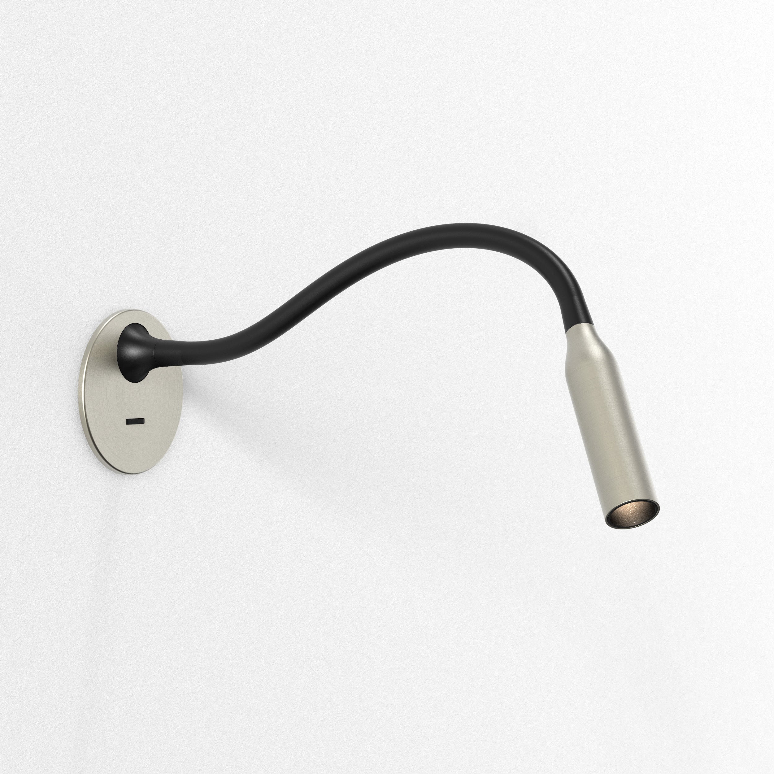 Astro Lucca Recessed Reading Light in Matt Nickel