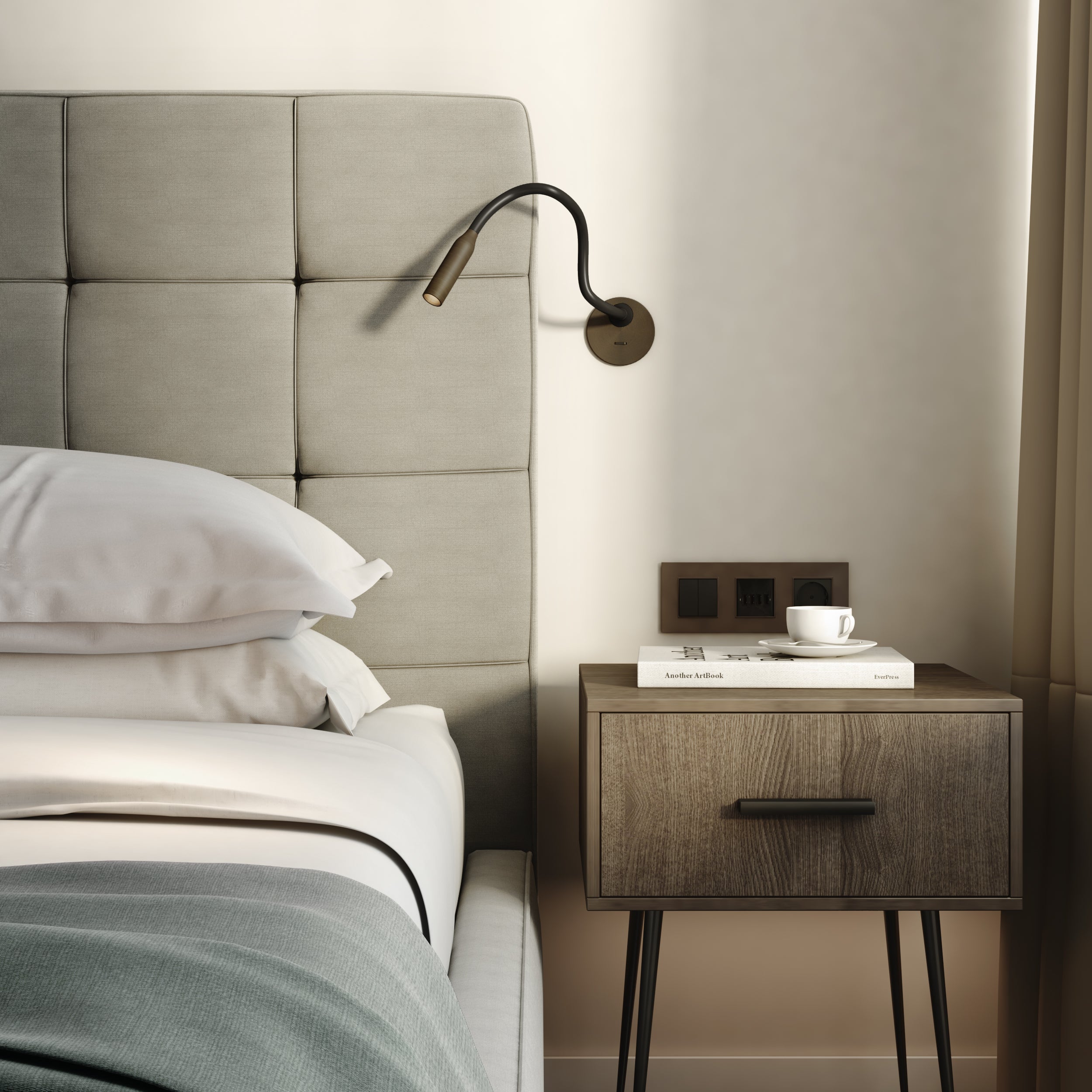 Astro Lucca Recessed Reading Light